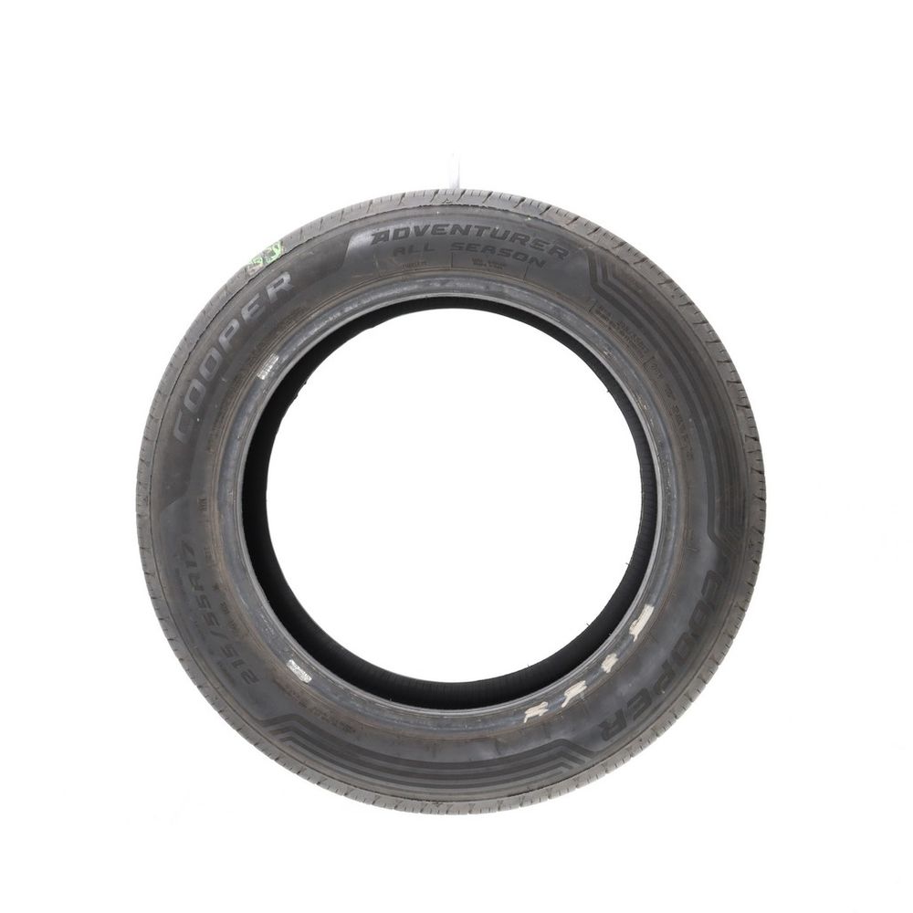 Set of (2) Used 215/55R17 Cooper Adventurer All Season 94V - 8.5-9/32 - Image 6