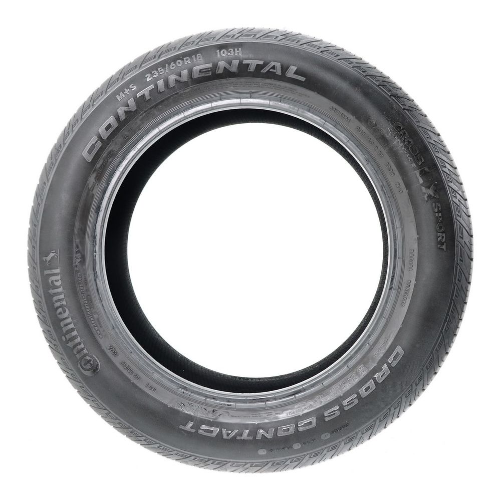 Set of (4) Used 235/60R18 Continental CrossContact LX Sport 103H - 7/32 - Image 3