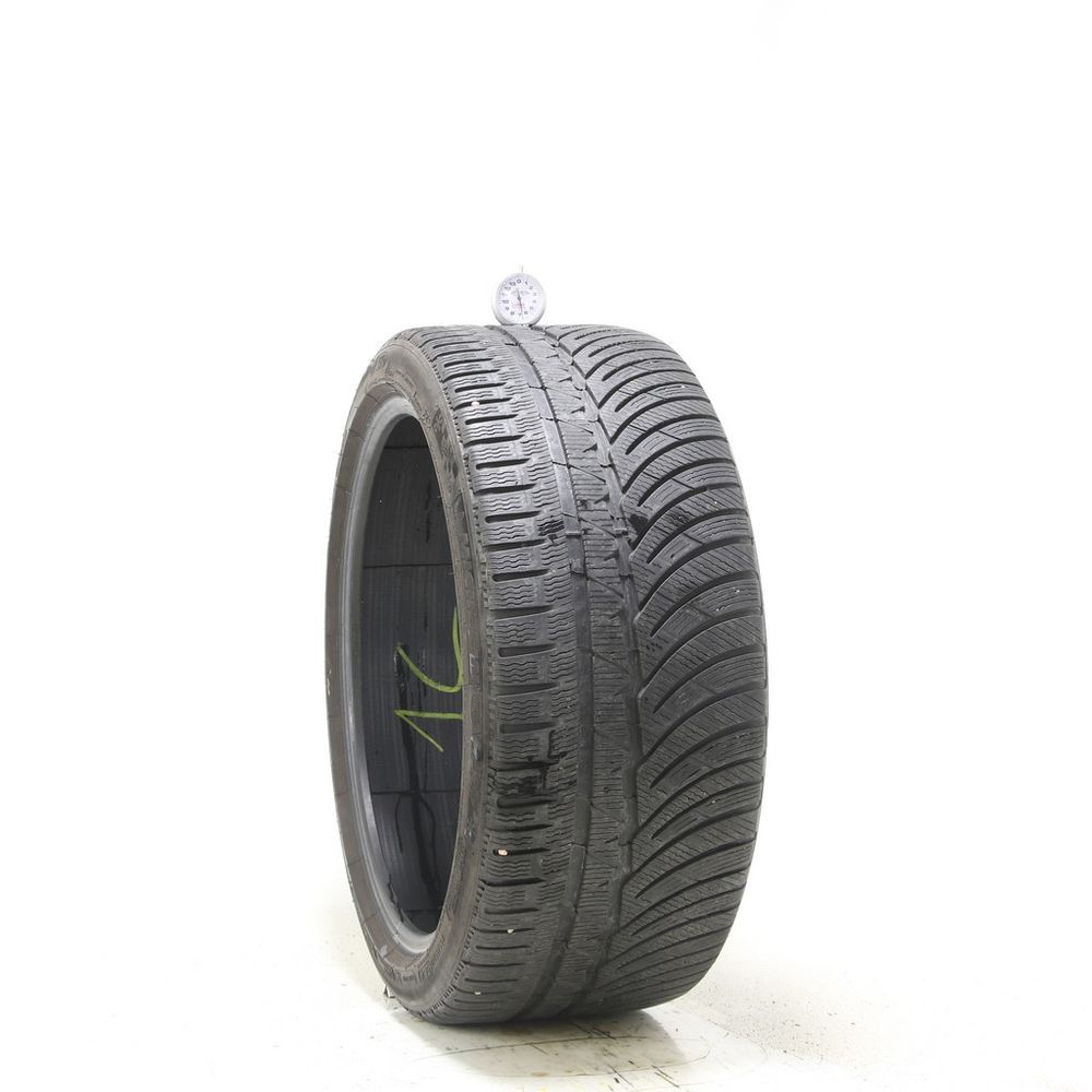 Set of (2) Used 255/35R19 Michelin Pilot Alpin PA4 MO 96V - 6-6.5/32 - Image 4