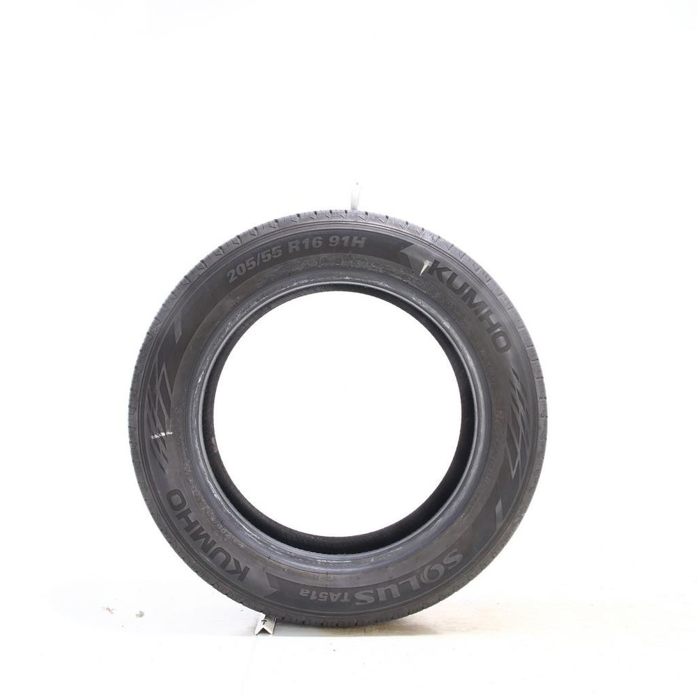 Set of (2) Used 205/55R16 Kumho Solus TA51a 91H - 8-8.5/32 - Image 6