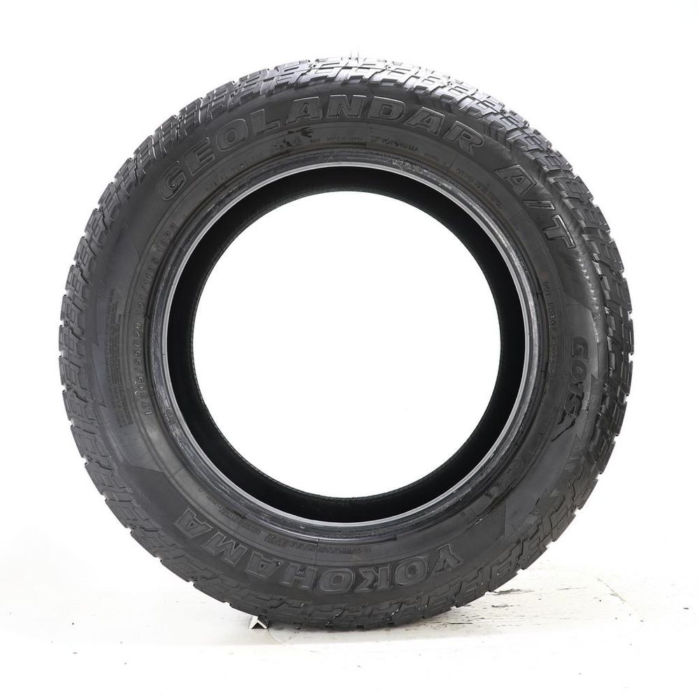 Used LT 305/55R20 Yokohama Geolandar A/T G015 121/118S - 11.5/32 - Image 3