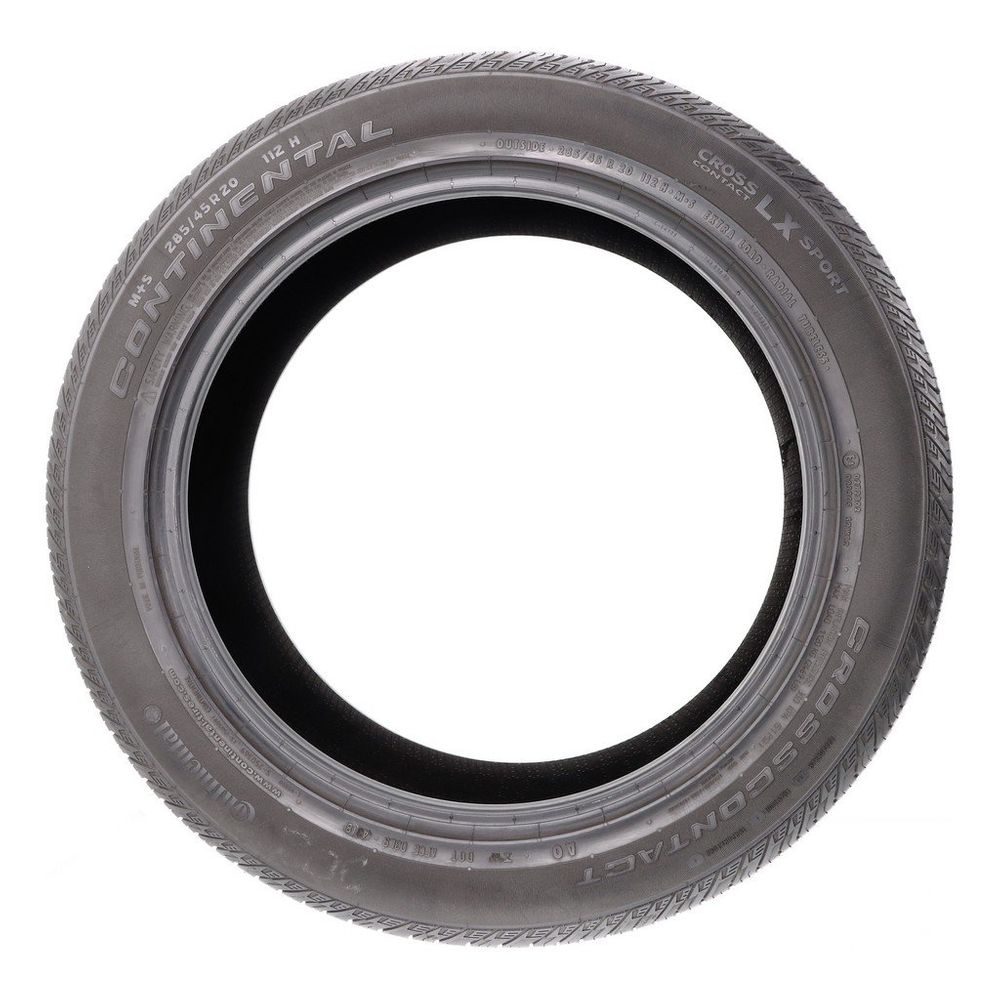 Set of (2) Used 285/45R20 Continental CrossContact LX Sport AO 112H - 6.5-8/32 - Image 3