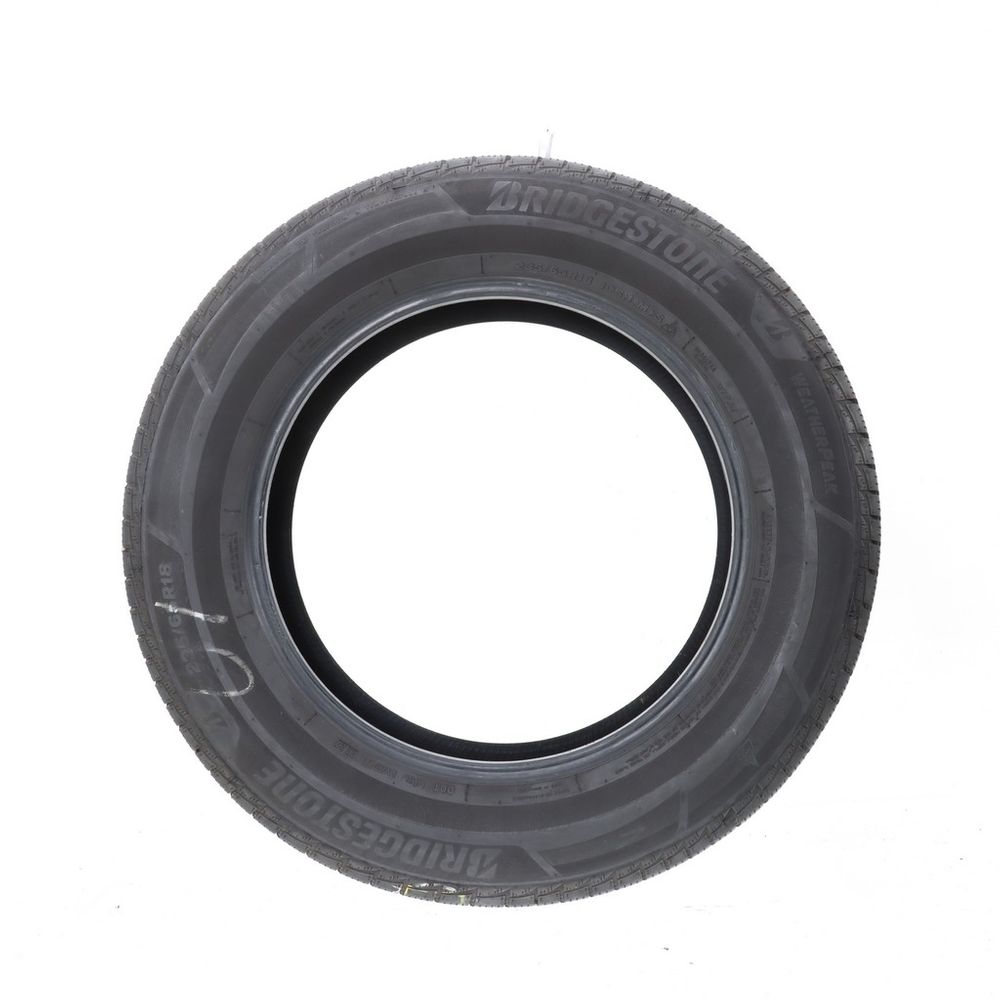 Set of (2) Used 235/65R18 Bridgestone WeatherPeak 106H - 8/32 - Image 3
