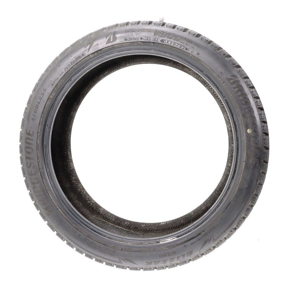 Set of (2) Used 245/40R18 Bridgestone Blizzak WS90 Studless 97H - 9.5-11/32 - Image 6