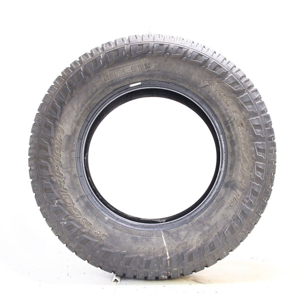Set of (2) Used LT 275/70R18 Pirelli Scorpion All Terrain Plus 125/122S E - 9.5-10/32 - Image 3