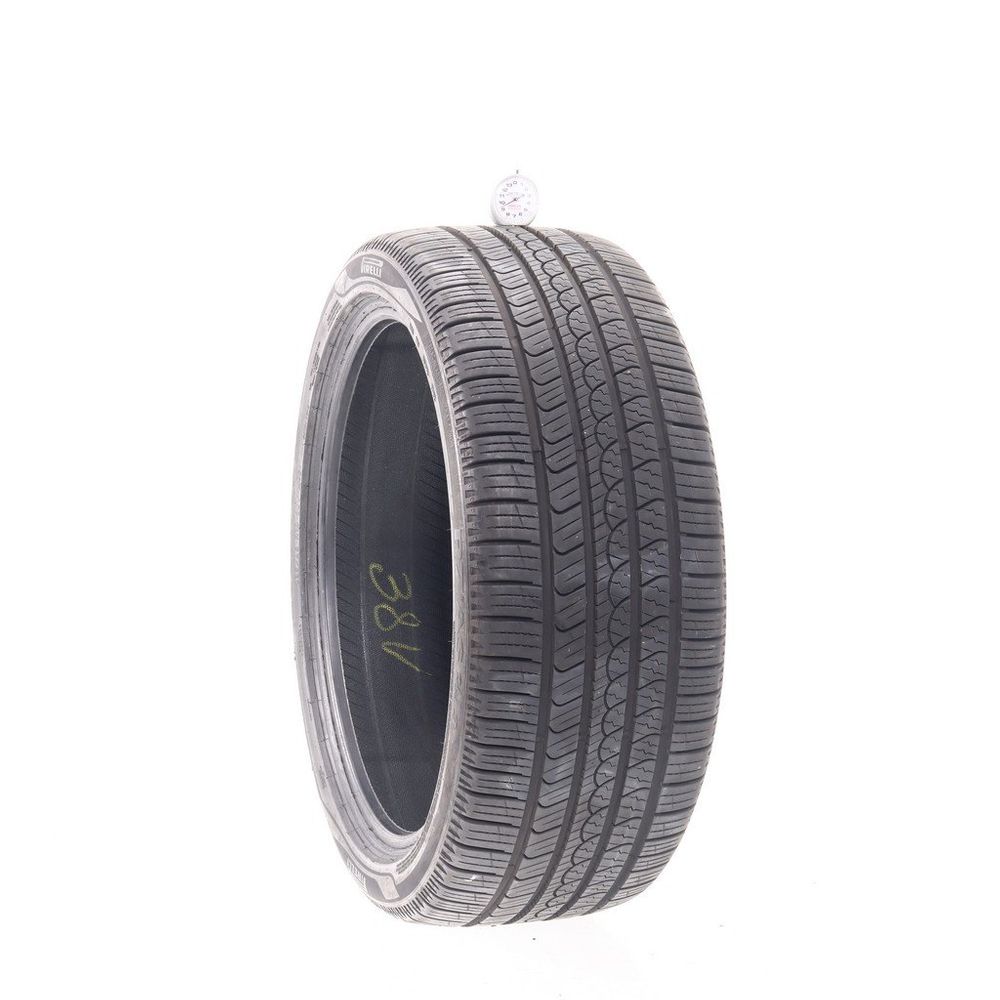 Set of (2) Used 235/40R19 Pirelli P7 AS Plus 3 96V - 9.5-10/32 - Image 1