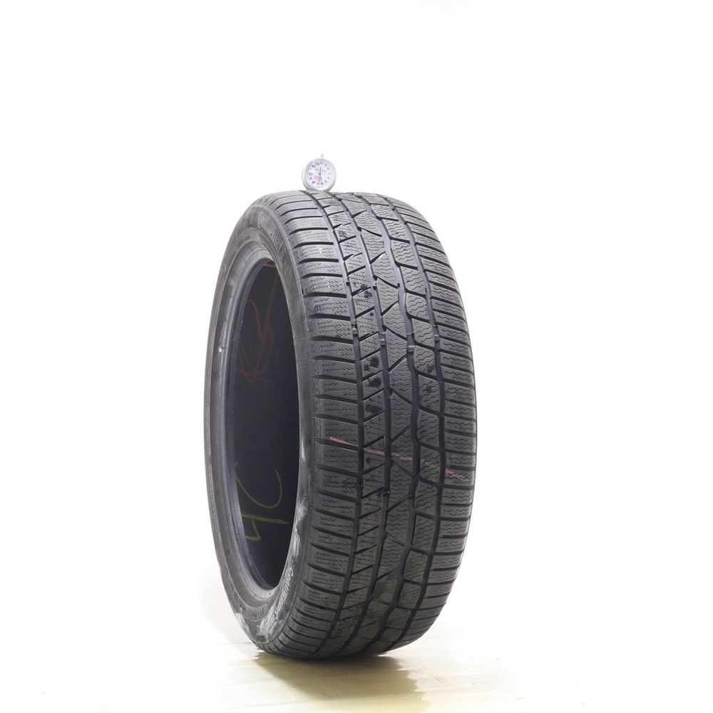 Set of (2) Used 235/45R19 Continental ContiWinterContact TS830P AO 99V - 5.5-6.5/32 - Image 4