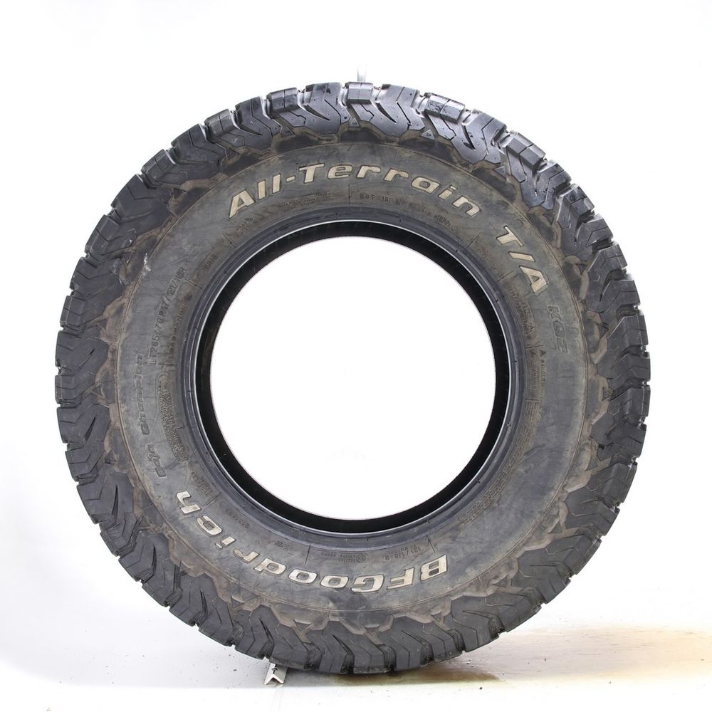 Used LT 285/70R17 BFGoodrich All-Terrain T/A KO2 121/118R E - 12/32 - Image 3