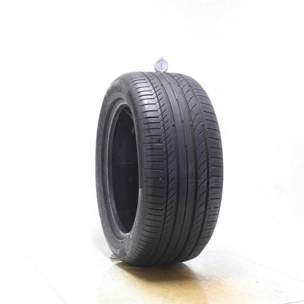 Set of (2) Used 275/45ZR18 Continental ContiSportContact 5 NO 103Y - 6.5-7/32 - Image 4