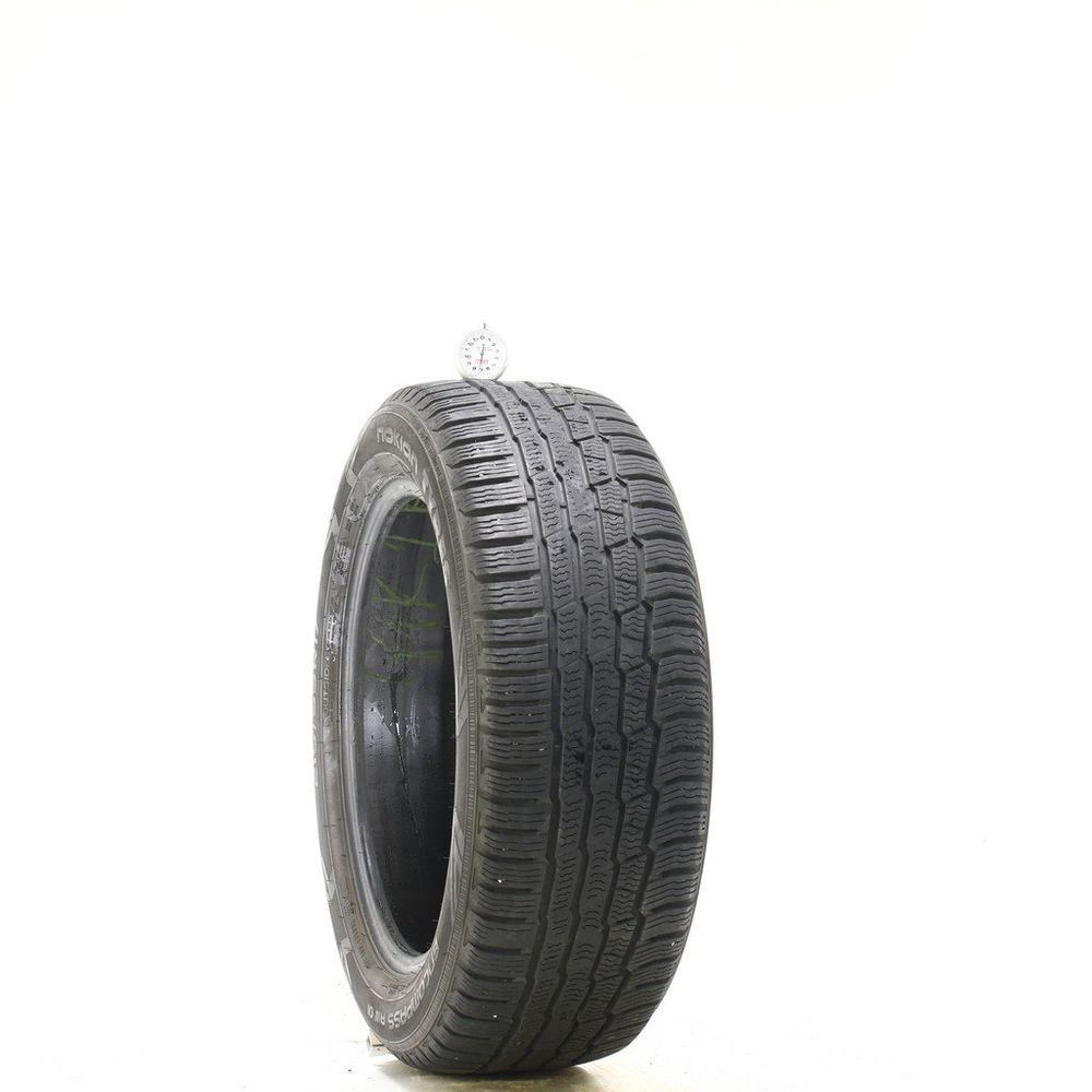 Set of (2) Used 215/55R17 Nokian Encompass AW01 94V - 7-8/32 - Image 1