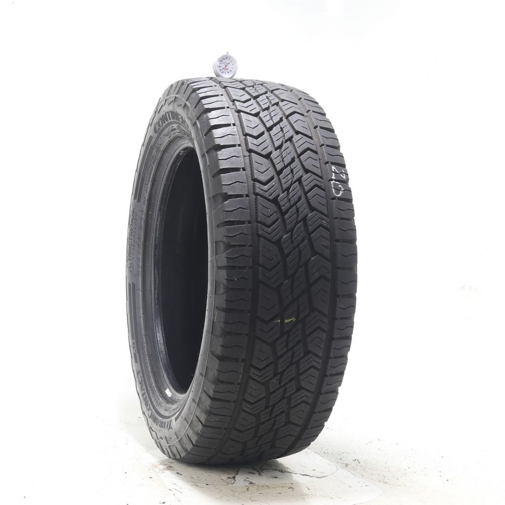 Set of (2) Used 275/55R20 Continental TerrainContact AT 113T 88.5/32