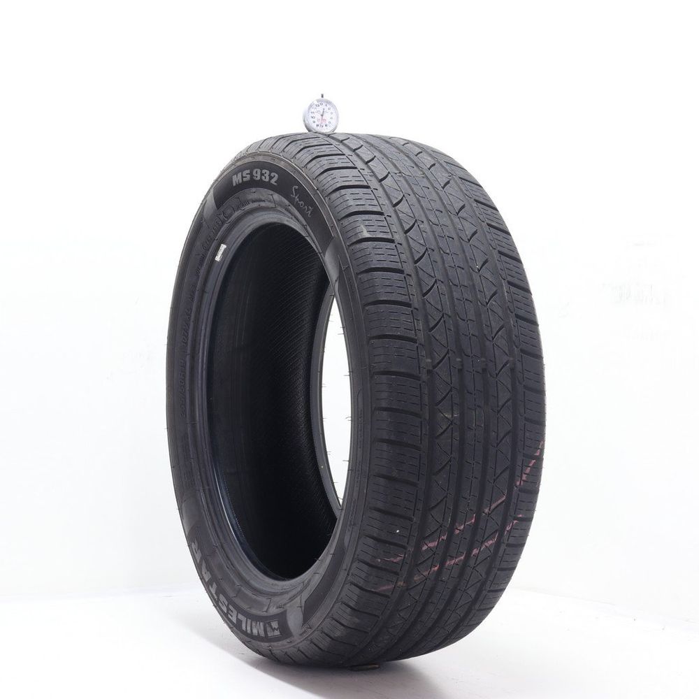 Set of (2) Used 255/50R19 Milestar MS932 Sport 107V - 7.5-9/32 - Image 1