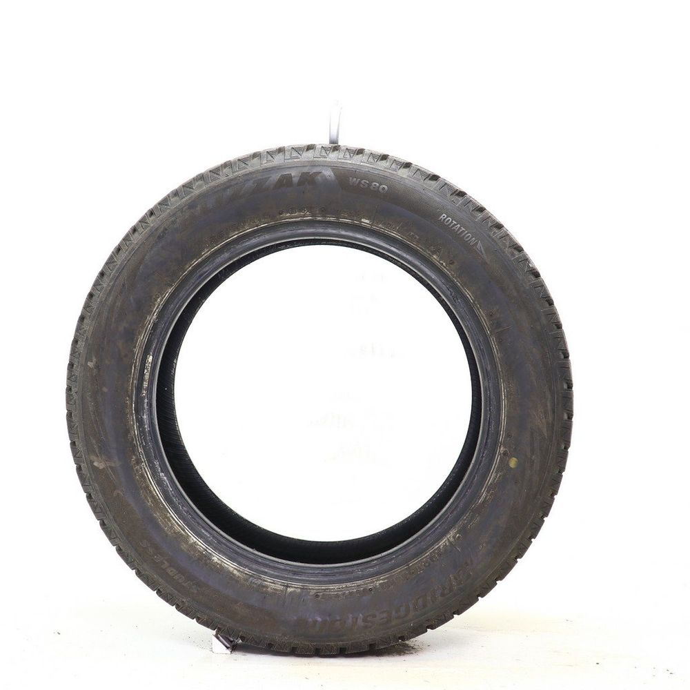 Set of (2) Used 185/60R15 Bridgestone Blizzak WS80 84T - 6-7.5/32 - Image 3