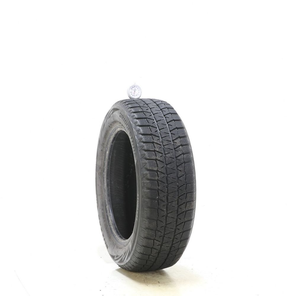 Set of (2) Used 185/60R15 Bridgestone Blizzak WS80 84T - 6-7.5/32 - Image 4