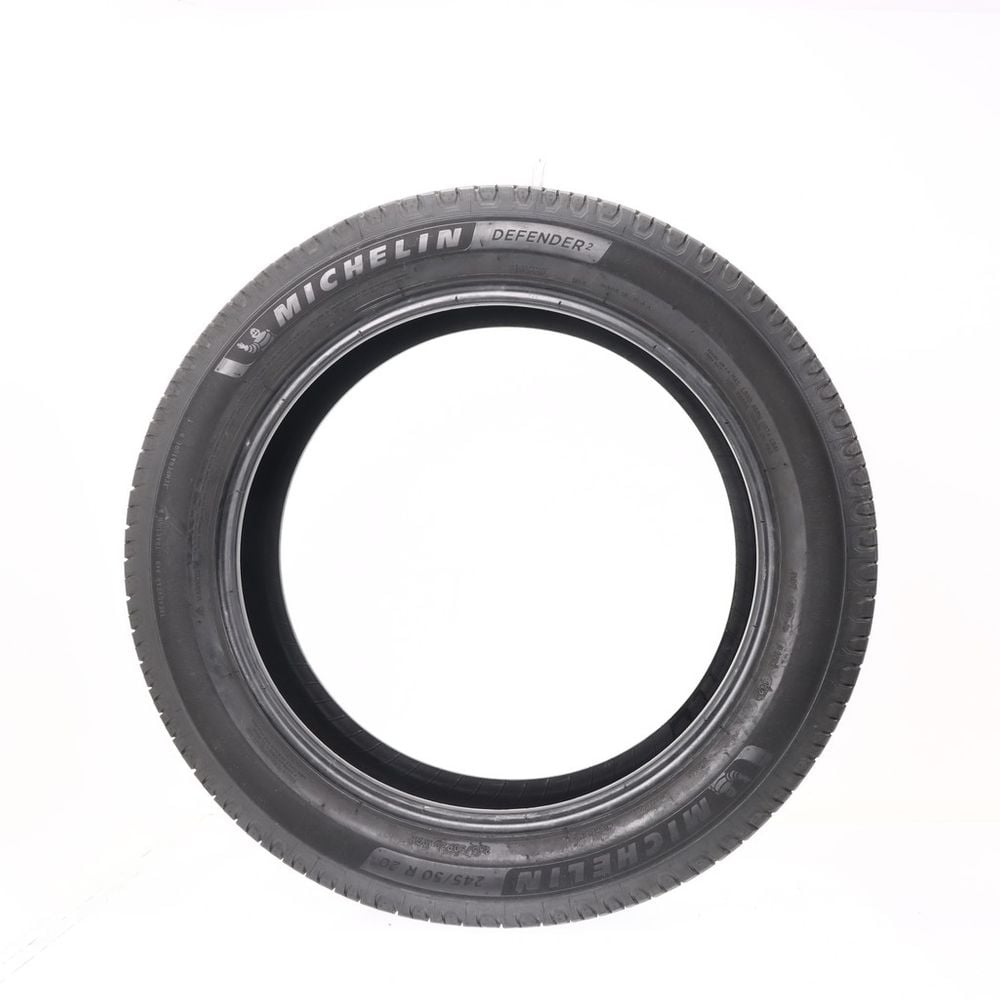 Set of (4) Used 245/50R20 Michelin Defender 2 102H - 7-7.5/32 - Image 3