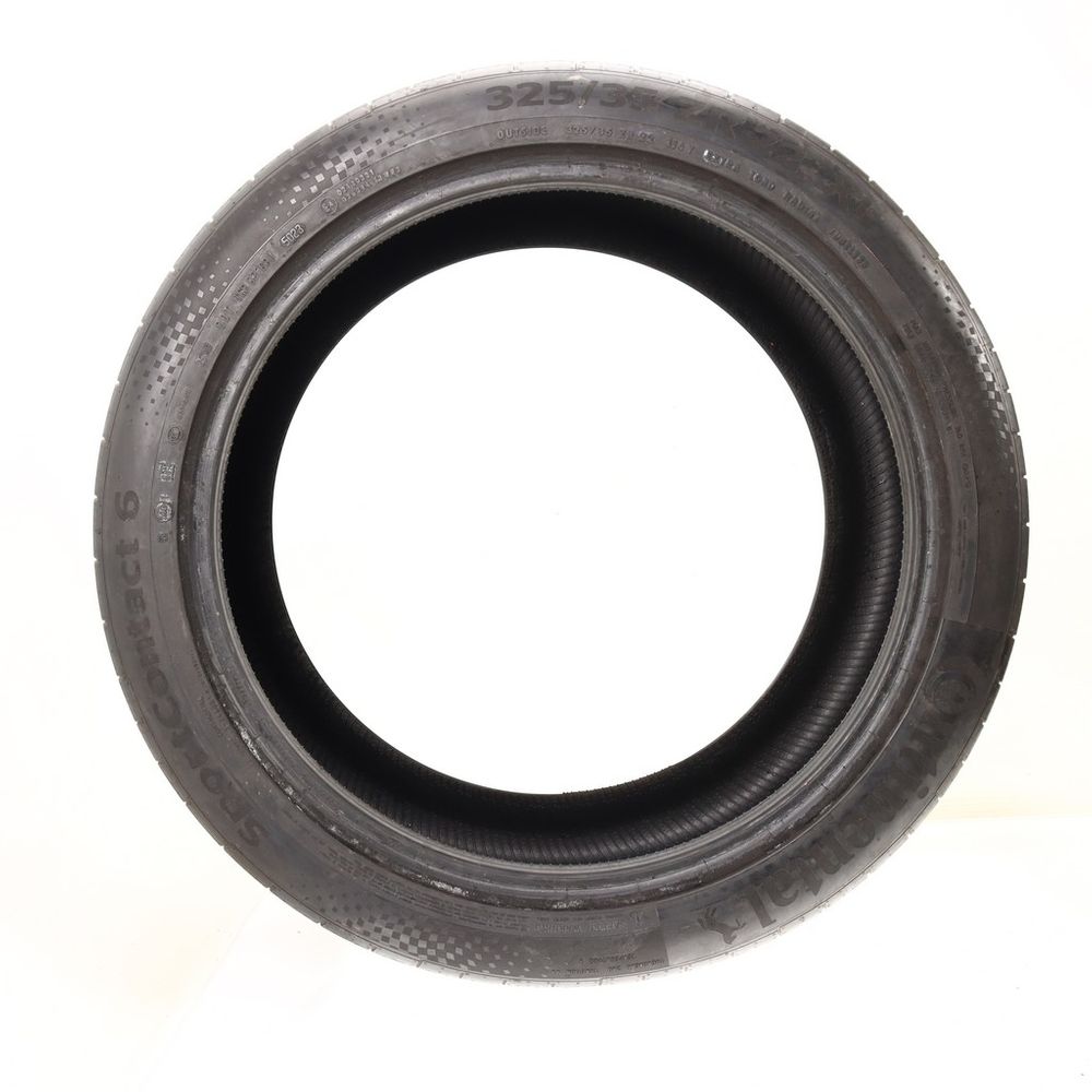 Set of (2) Used 325/35ZR22 Continental SportContact 6 MO1 114Y - 5-6/32 - Image 6