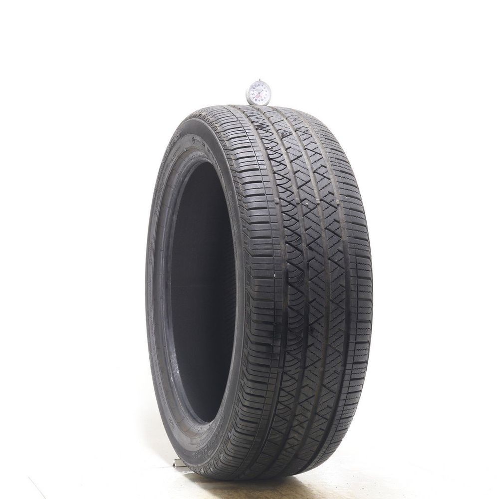 Set of (2) Used 245/45R20 Continental CrossContact LX Sport 99V - 8.5-10/32 - Image 1