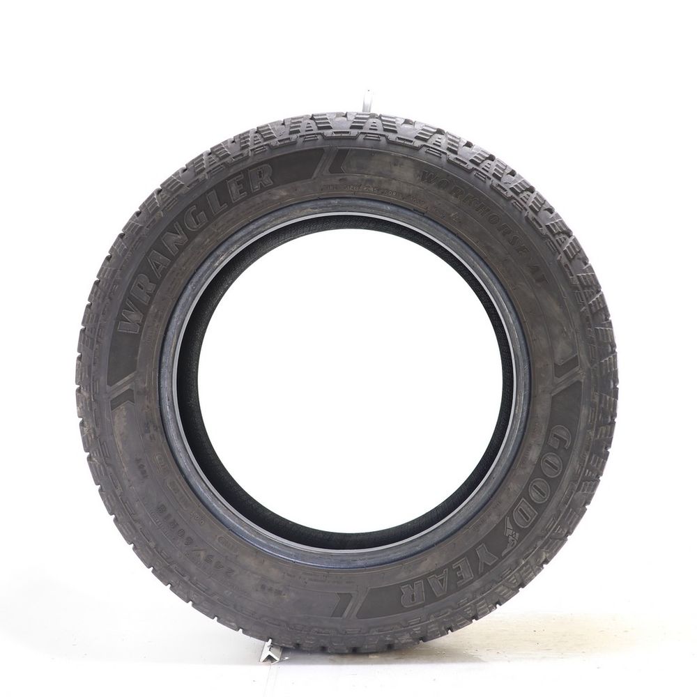 Set of (2) Used 245/60R18 Goodyear Wrangler Workhorse AT 105T - 9.5-10/32 - Image 6