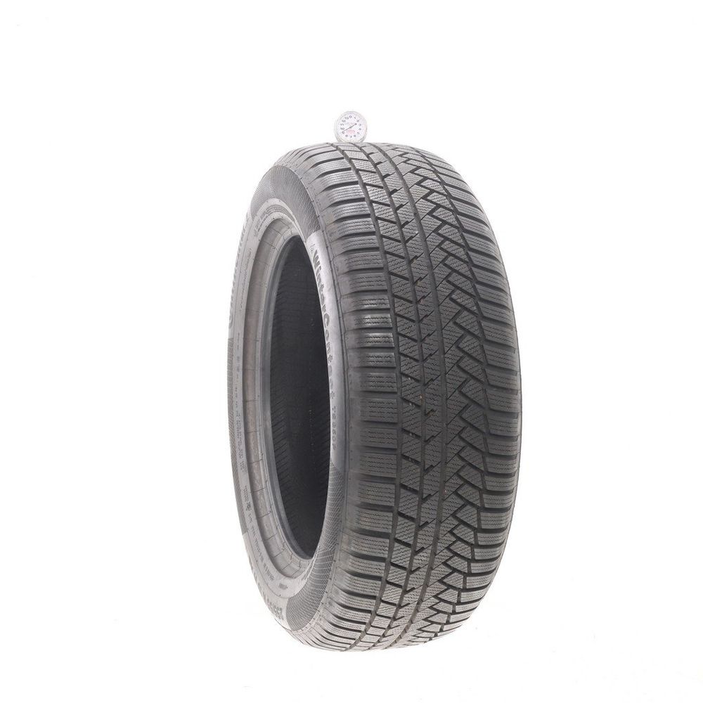Used 255/55R19 Continental WinterContact TS850P SUV AO 111H - 9/32 - Image 1