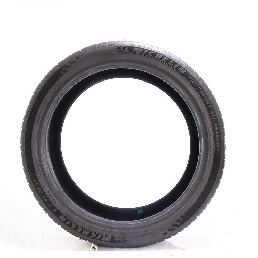 Set of (2) Used 275/40ZR21 Michelin Pilot Sport All Season 4 107Y - 6.5-8/32 - Image 3