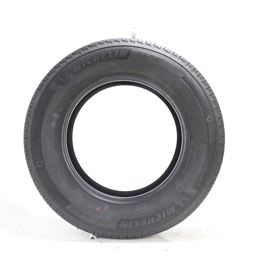 Set of (4) Used 245/70R17 Michelin Primacy LTX 110T - 6.5-8/32 - Image 3