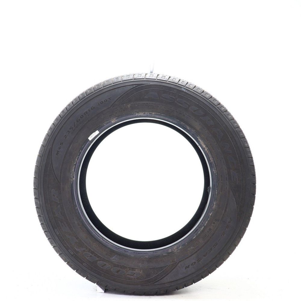 Set of (2) Used 235/60R16 Goodyear Assurance All-Season 100T - 7-7.5/32 - Image 3
