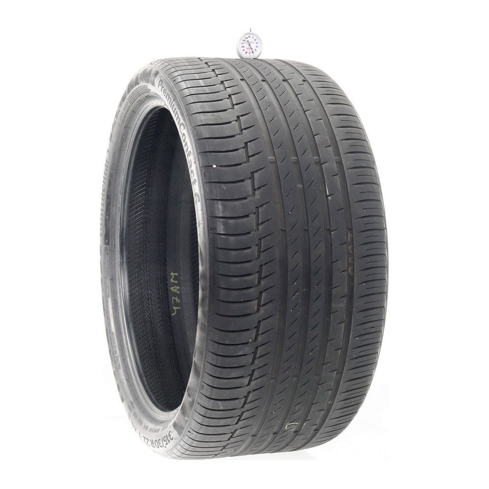 Used 315/30R22 Continental PremiumContact 6 107Y - 6/32 - Image 1