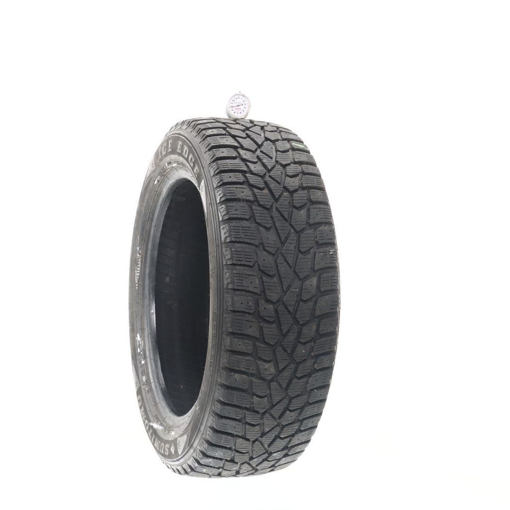 Set of (2) Used 225/55R18 Sumitomo Ice Edge 98T - 9.5/32 - Image 1