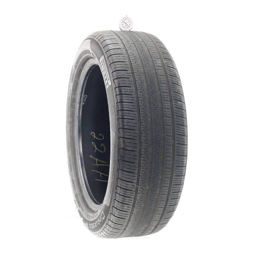 Set of (2) Used 245/50R19 Pirelli Cinturato P7 Run Flat 105H - 5-6/32 - Image 1