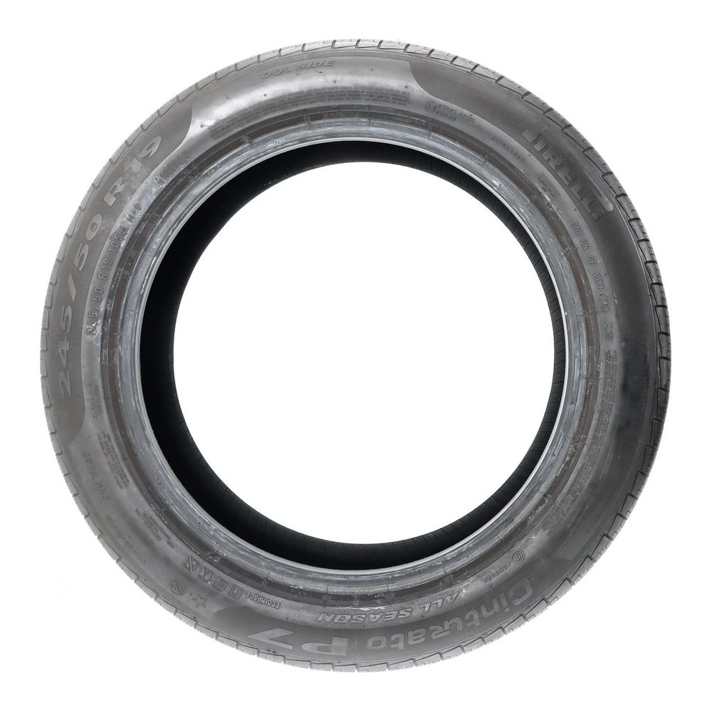 Set of (2) Used 245/50R19 Pirelli Cinturato P7 Run Flat 105H - 5-6/32 - Image 3