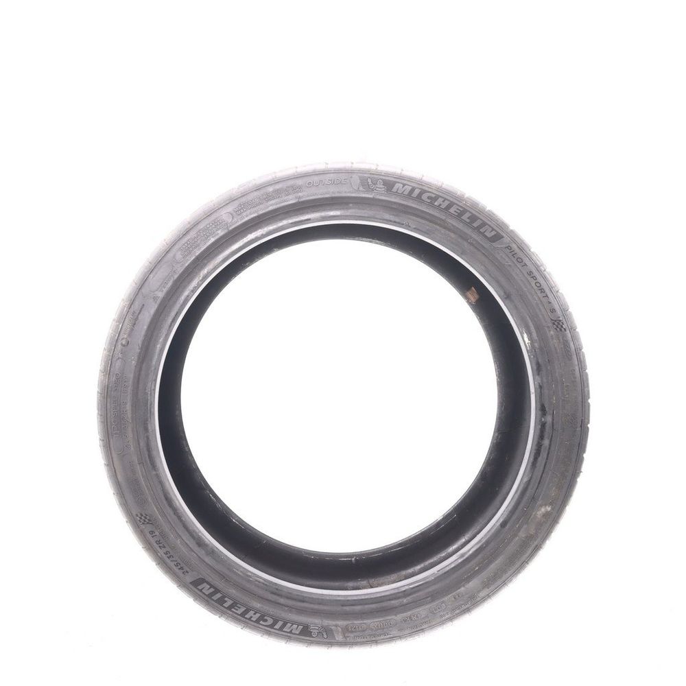 Set of (4) Used 245/35ZR19 Michelin Pilot Sport 4 S ZP 89Y - 7.5/32 - Image 3