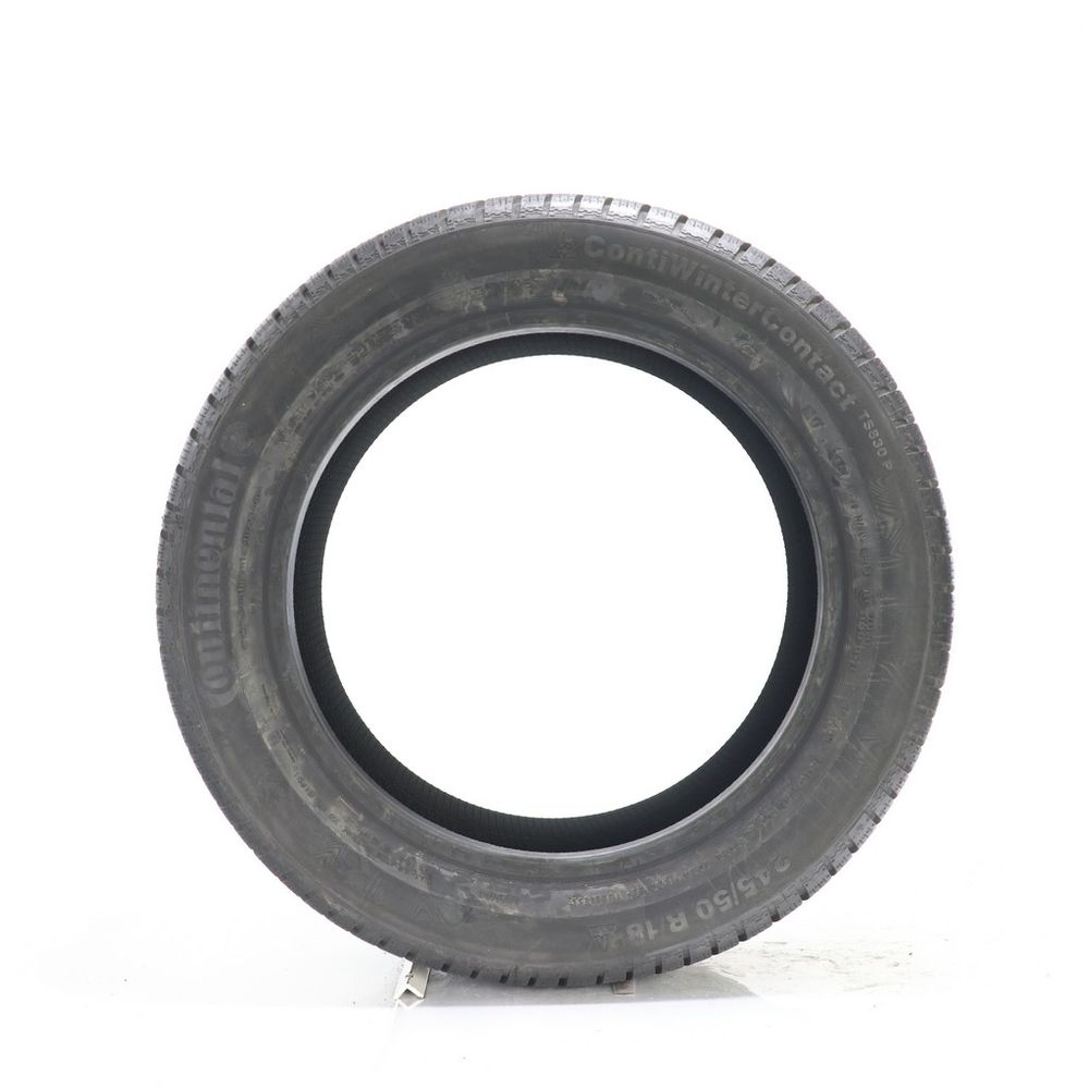 Set of (2) New 245/50R18 Continental ContiWinterContact TS830P 104V - 10.5/32 - Image 3