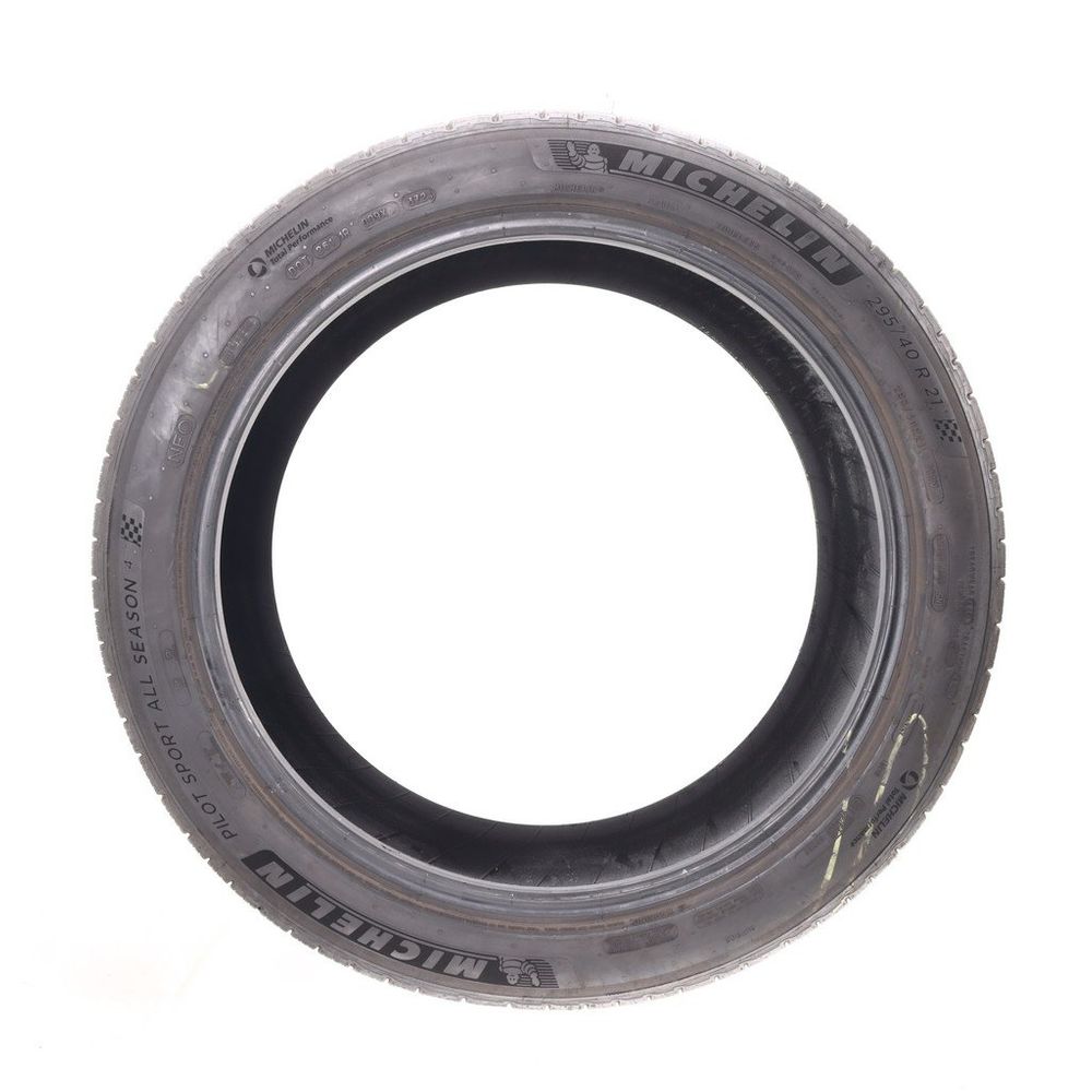 Used 295/40R21 Michelin Pilot Sport All Season 4 NEO 111V - 6.5/32 - Image 3