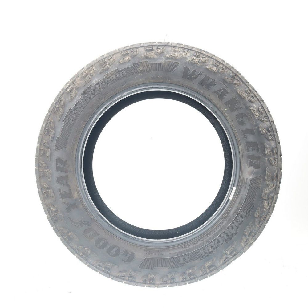 Set of (2) Used 265/60R18 Goodyear Wrangler Territory AT 110H - 7.5/32 - Image 3