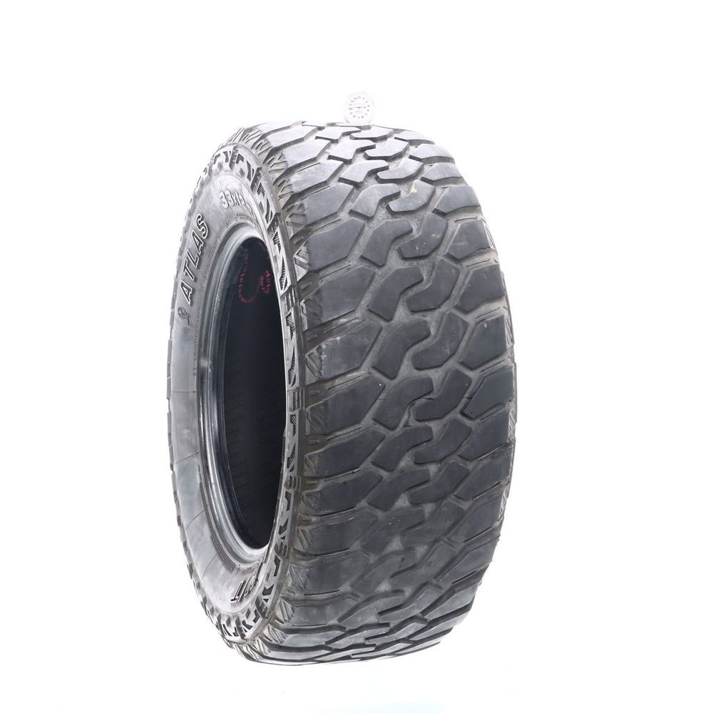 Used LT 33X12.5R18 Atlas Priva M/T 118Q E - 10/32 - Image 1