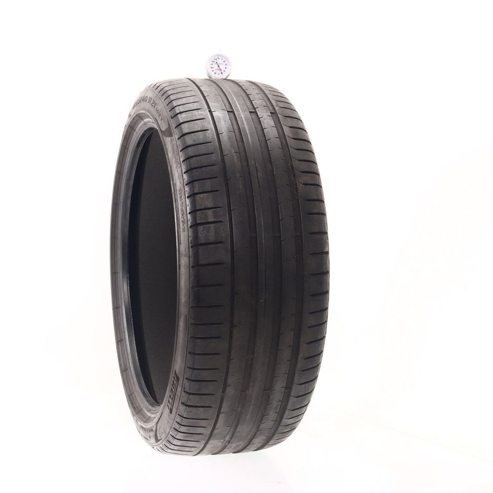 Set of (4) Used 255/40R21 Pirelli P Zero PZ4 R01 PNCS 102Y - 5.5-6/32 - Image 1
