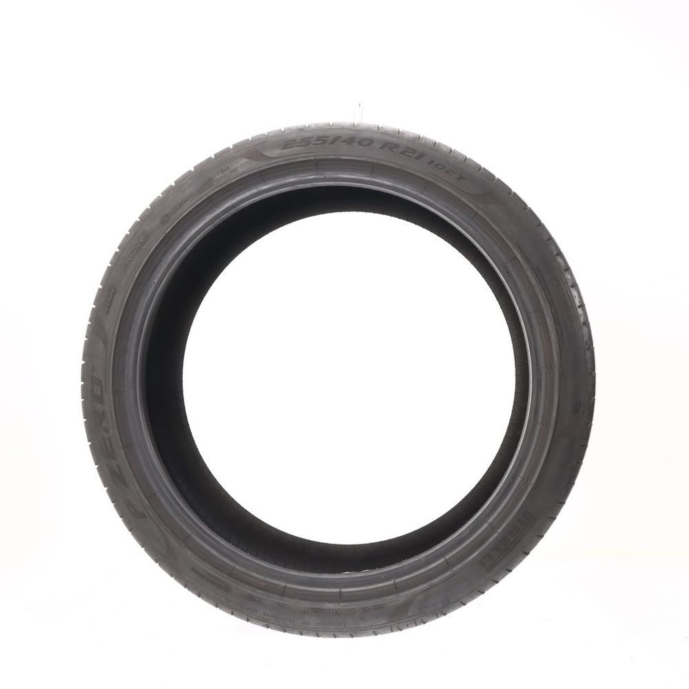 Set of (4) Used 255/40R21 Pirelli P Zero PZ4 R01 PNCS 102Y - 5.5-6/32 - Image 3