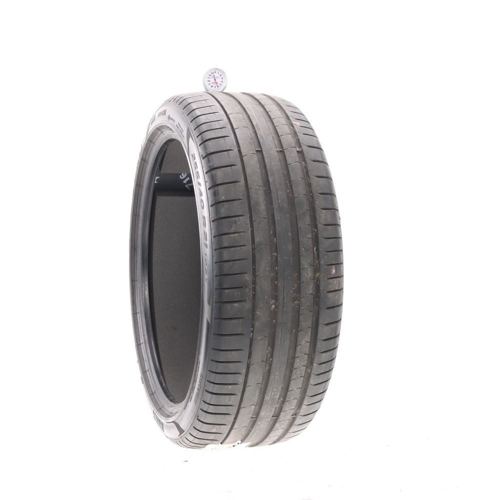 Set of (4) Used 255/40R21 Pirelli P Zero PZ4 R01 PNCS 102Y - 5.5-6/32 - Image 4