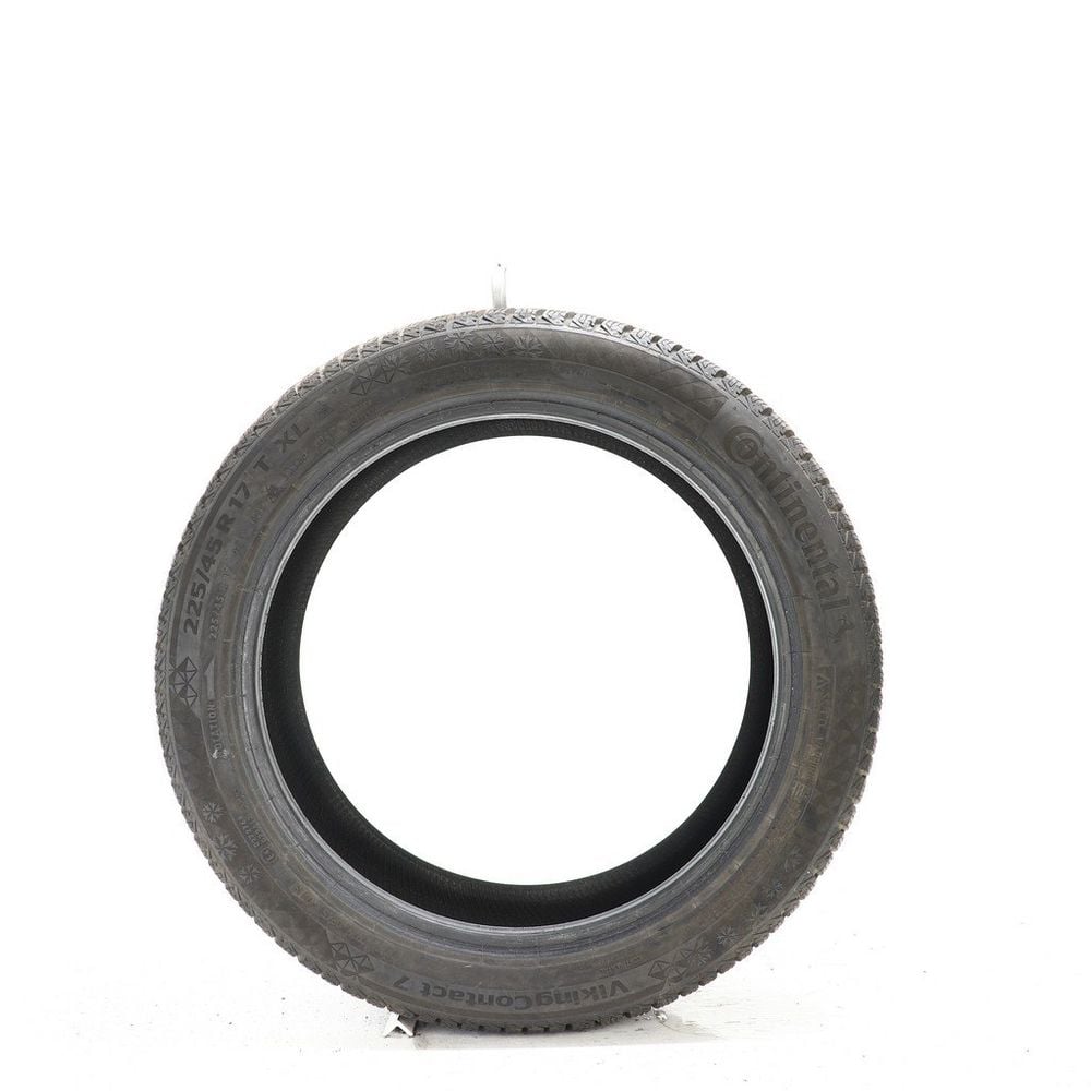 Set of (2) Used 225/45R17 Continental VikingContact 7 94T - 9.5/32 - Image 3