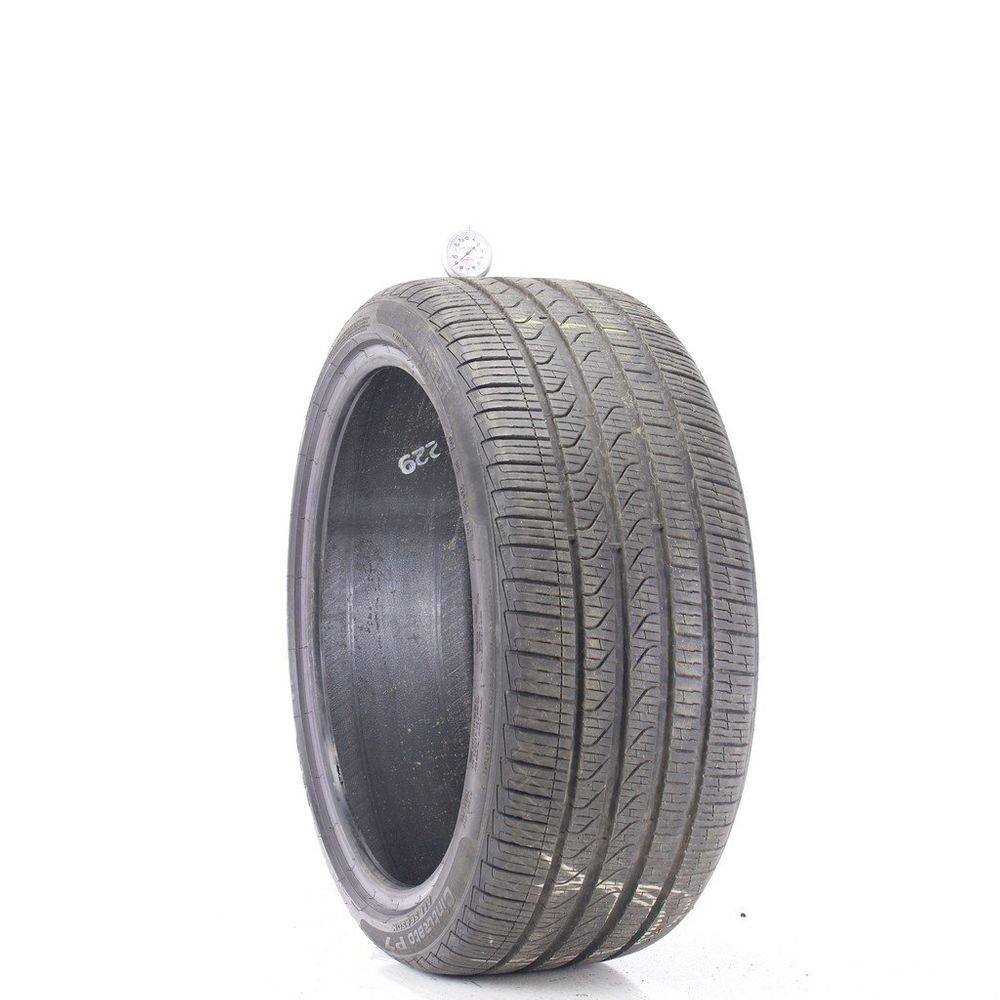 Set of (2) Used 255/35R20 Pirelli Cinturato P7 97Y - 8.5-9/32 - Image 4