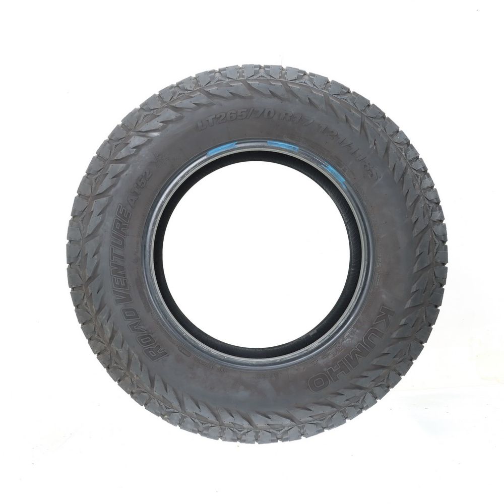 Used LT 265/70R17 Kumho Road Venture AT52 121/118S E - 10.5/32 - Image 3