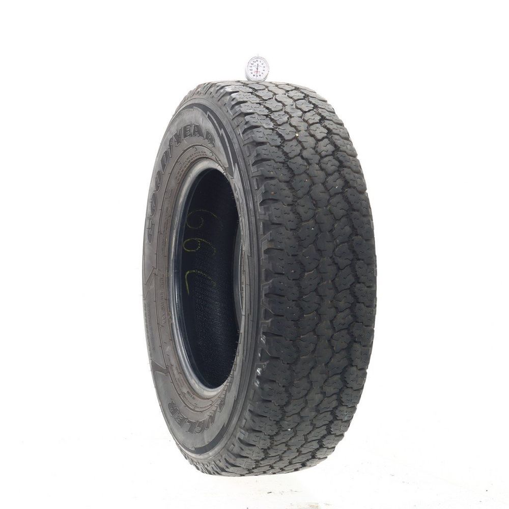 Used LT 245/75R17 Goodyear Wrangler All-Terrain Adventure Kevlar 121/118S E - 7/32 - Image 1