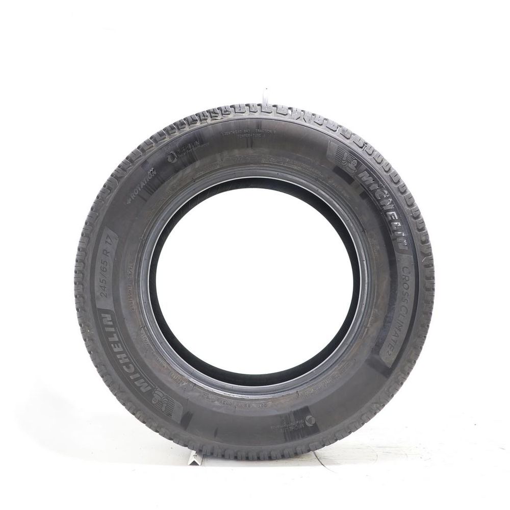 Set of (2) Used 245/65R17 Michelin CrossClimate 2 107H - 8.5/32 - Image 3