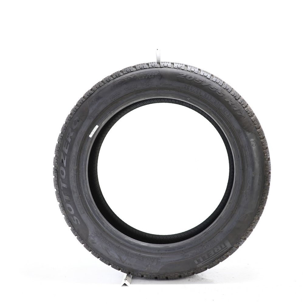 Used 205/55R17 Pirelli Sottozero Winter 210 Serie II Run Flat 91H - 9.5/32 - Image 3