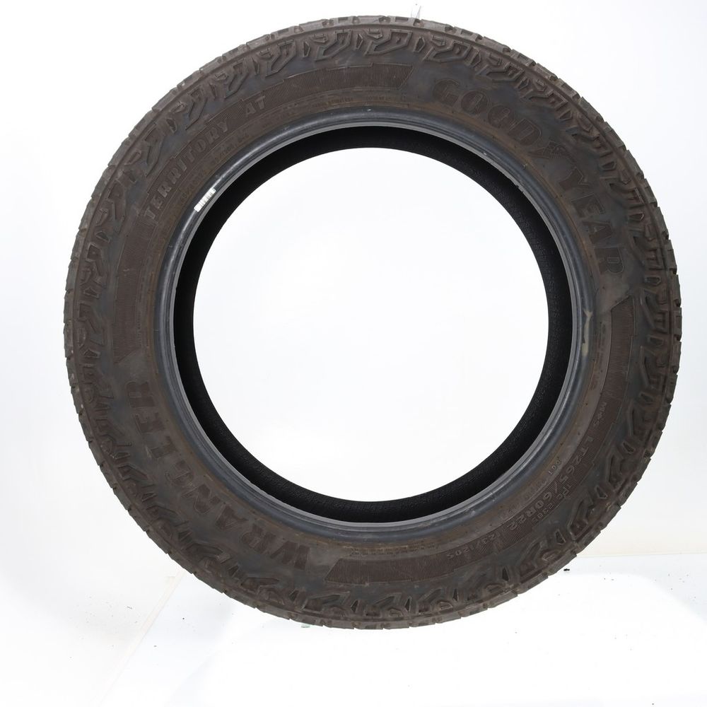 Used LT 265/60R22 Goodyear Wrangler Territory AT 123/120S E - 10/32 - Image 3