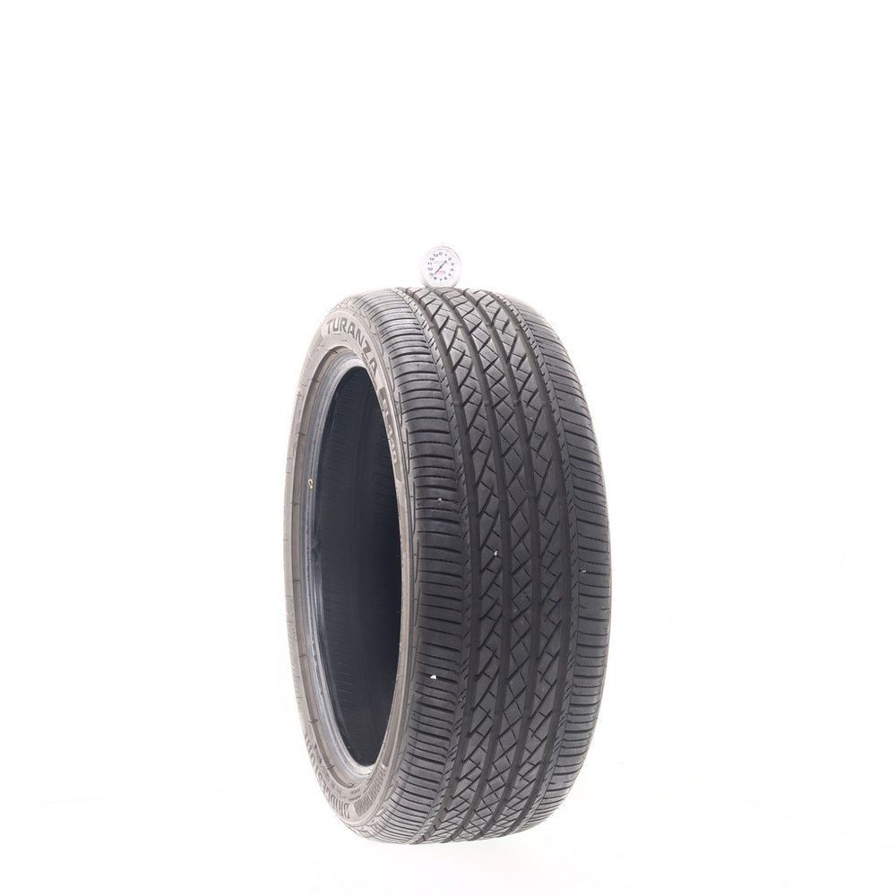 Set of (2) Used 215/45R18 Bridgestone Turanza EL440 89V - 8.5-9/32 - Image 1