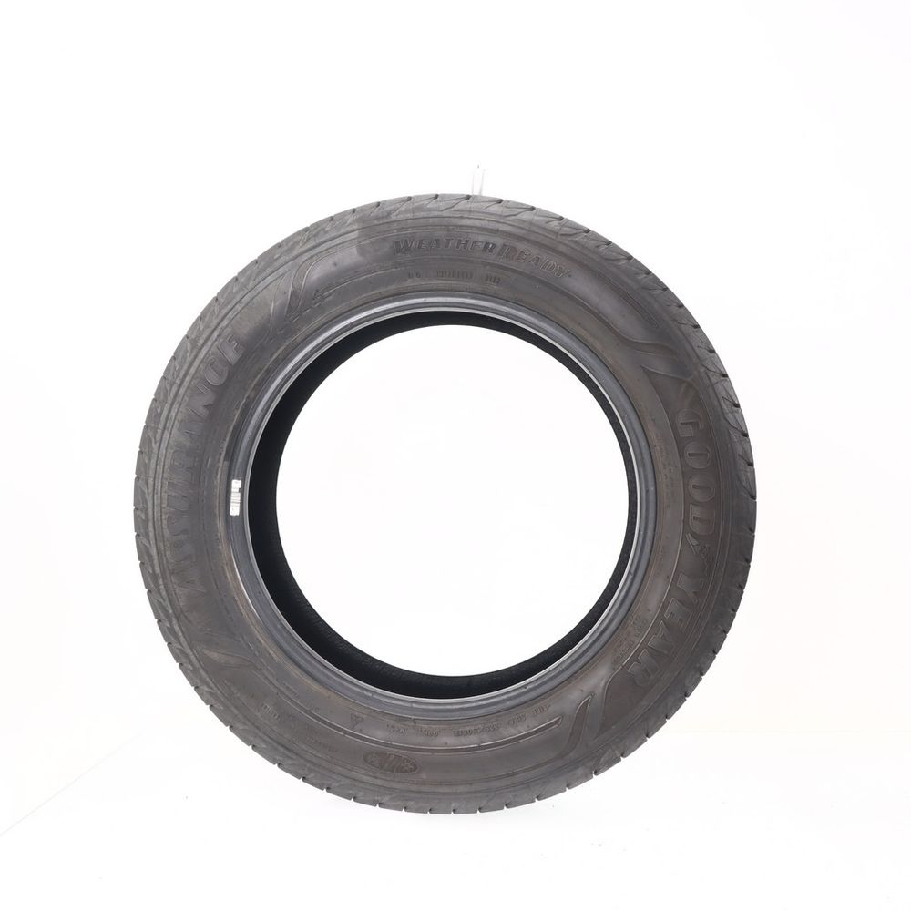 Set of (2) Used 225/60R17 Goodyear Assurance WeatherReady 99H - 8-9/32 - Image 3