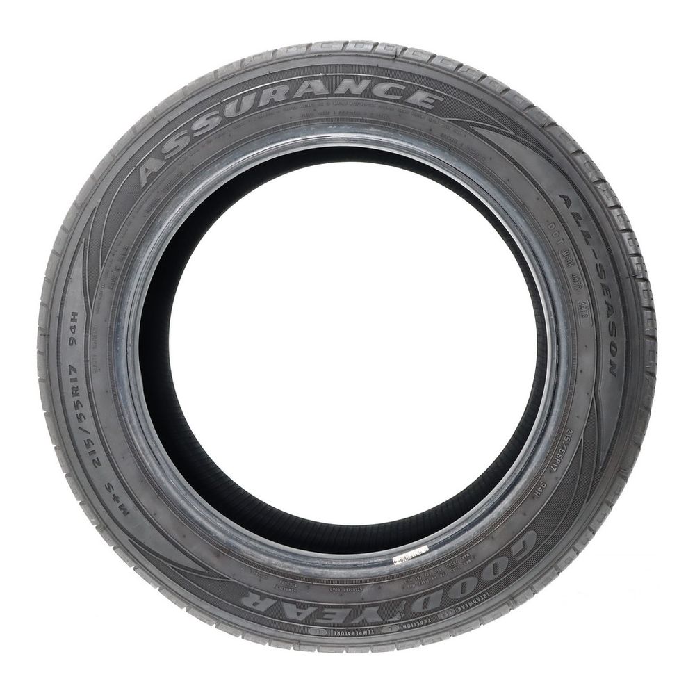 Set of (4) Used 215/55R17 Goodyear Assurance All-Season 94H - 5-6.5/32 - Image 12