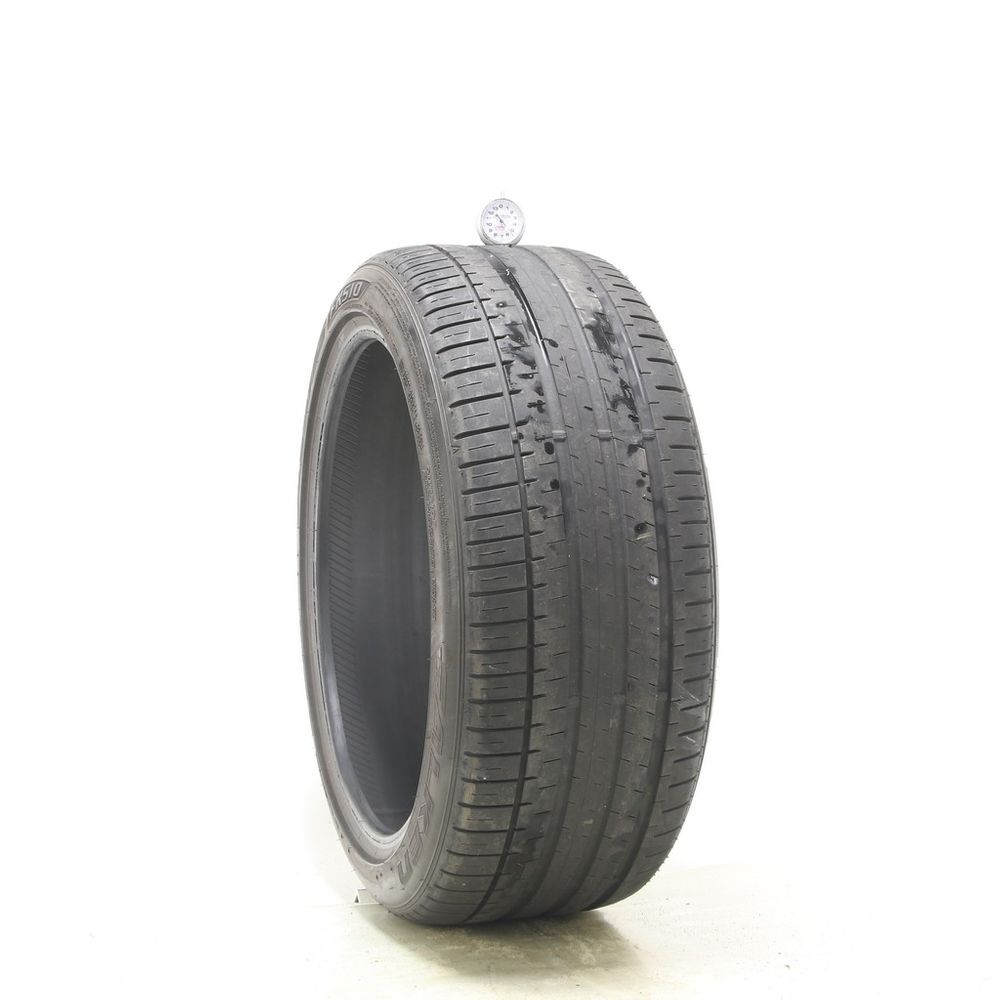 Set of (2) Used 255/40ZR20 Falken Azenis FK510 101Y - 5.5/32 - Image 1