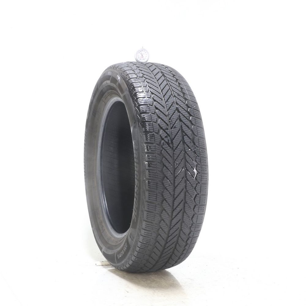 Set of (2) Used 235/60R18 Bridgestone WeatherPeak 103H - 5-6/32 - Image 2